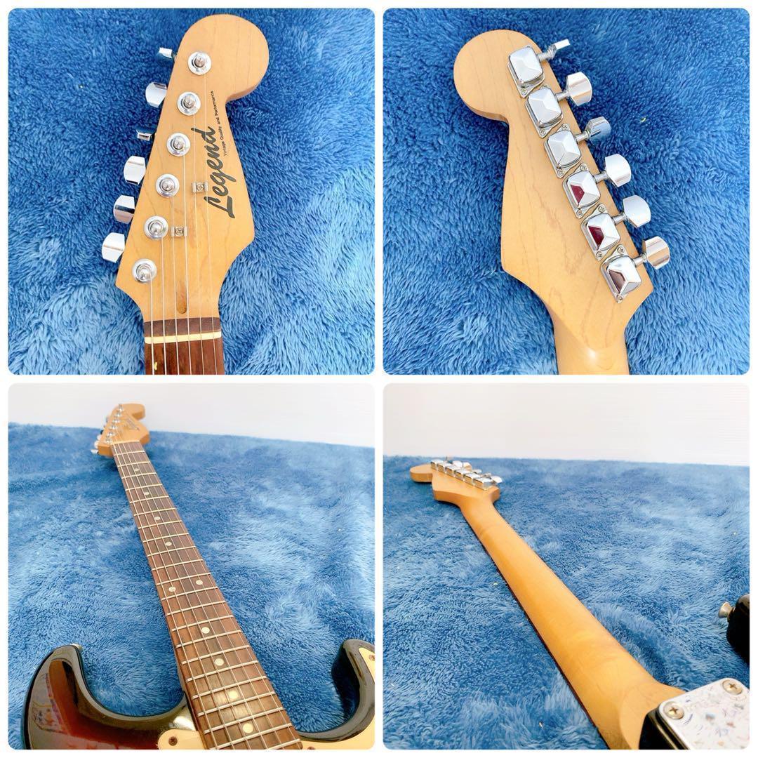 LEGEND ストラトキャスター　タバコサンバースト　ビンテージ風