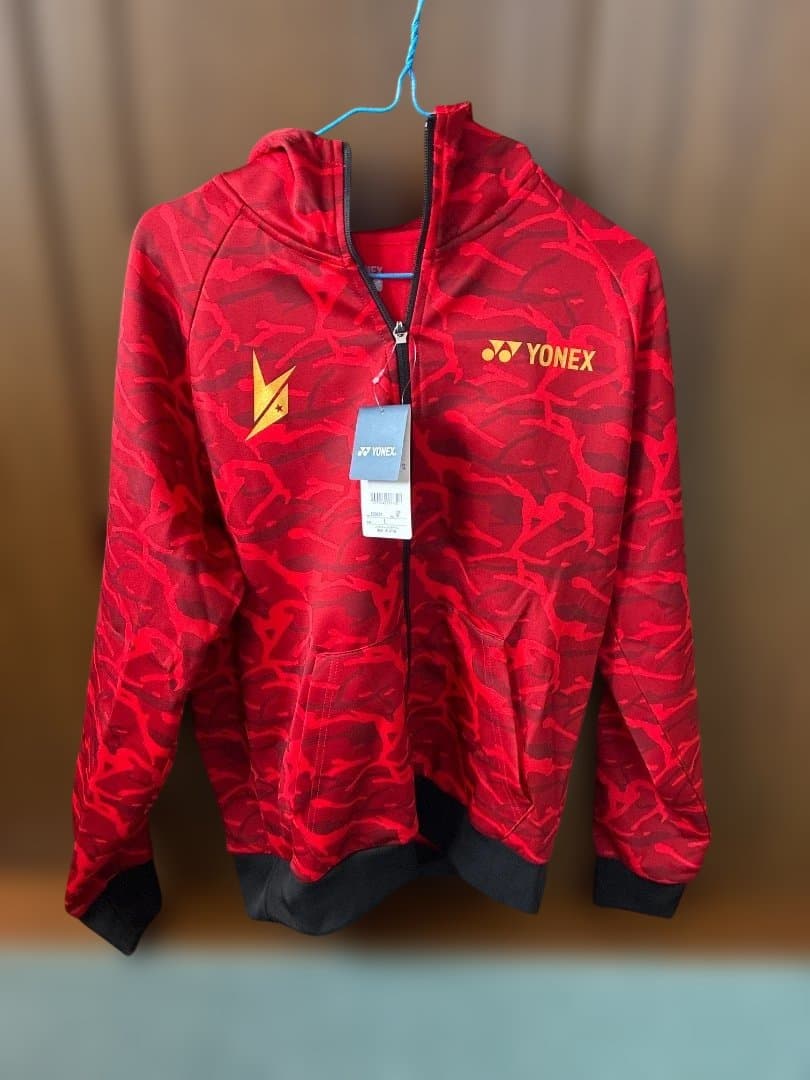 新品YONEX カモフラージュ ジップアップウェア　リンダン