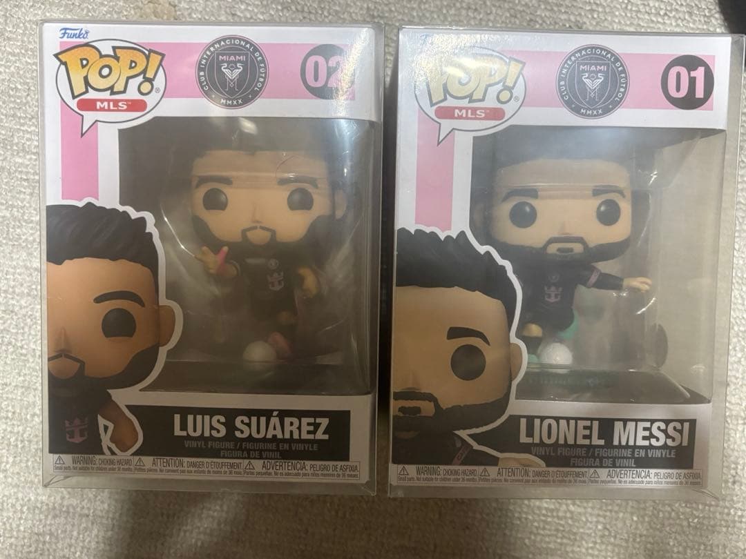 リオネルメッシ・ルイススアレスFUNKO POP