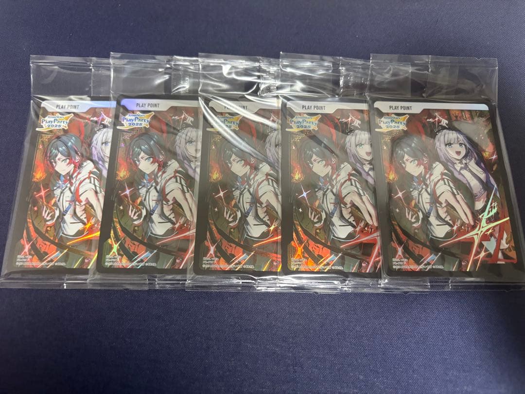 クロスタ pp カード 5枚セット　Xross Stars Play Party