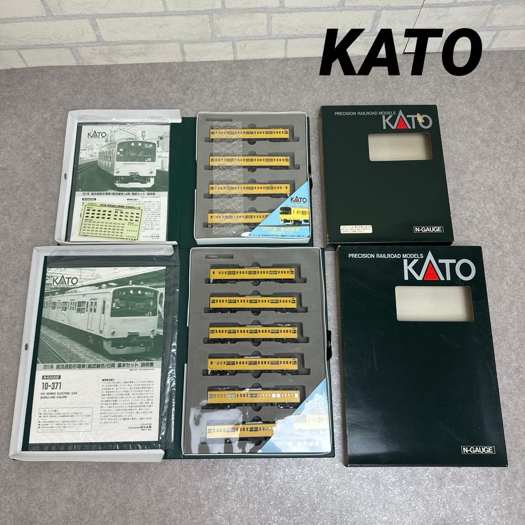 KATO Nゲージ 10-371 201系 総武線色 基本セット 増結セット