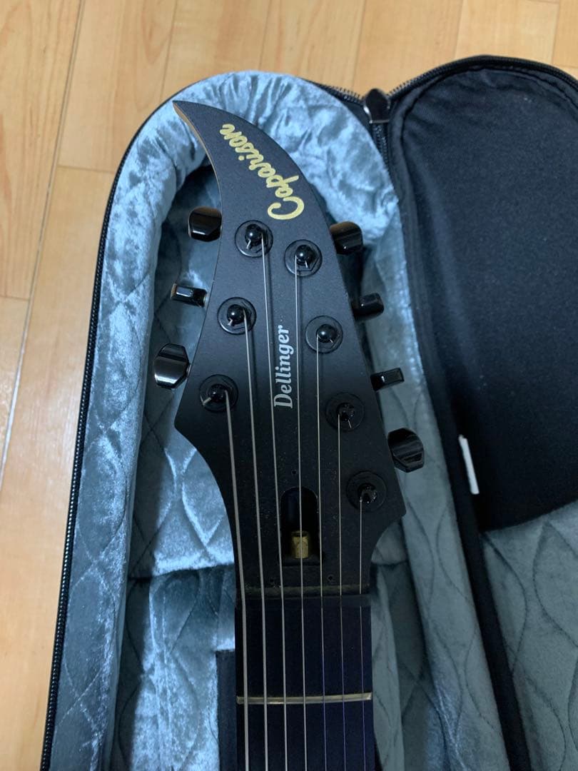 ギター　Caparison Dellinger7 キャパリソン　アクリルピック付