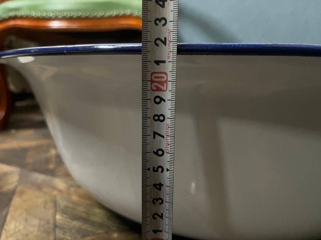 超希少 超特大 ホーロー タライ ベビーバス セット インテリア アンティーク