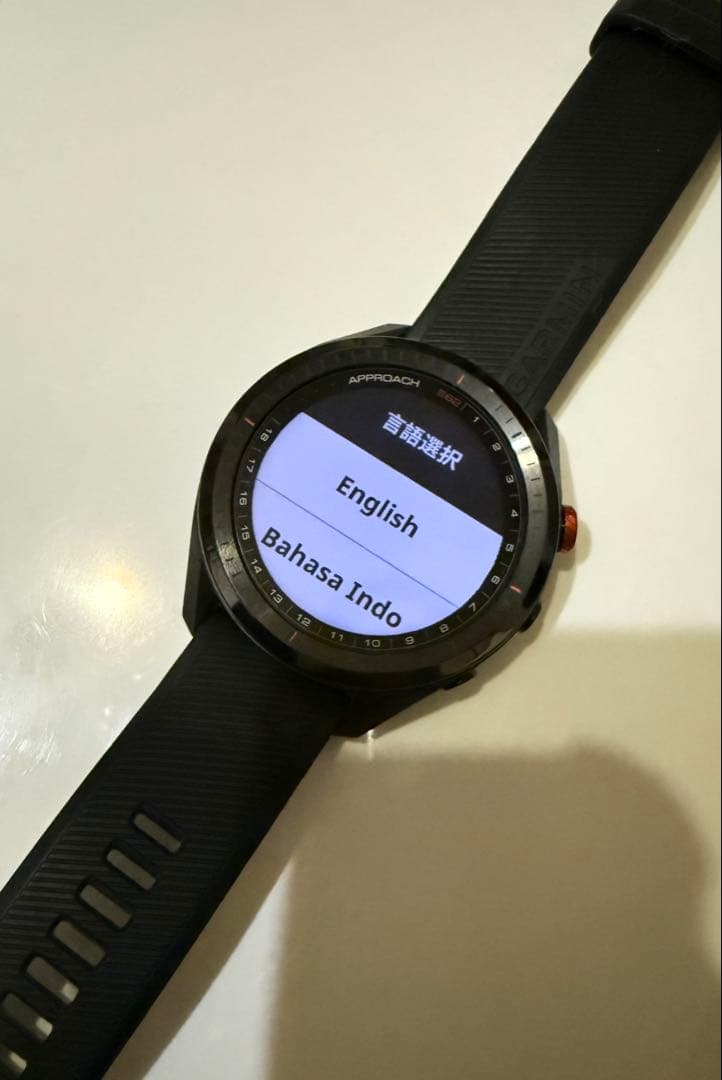 半額以下⭐︎Garmin Approach S62 ブラック　ゴルフGPSウォッチ