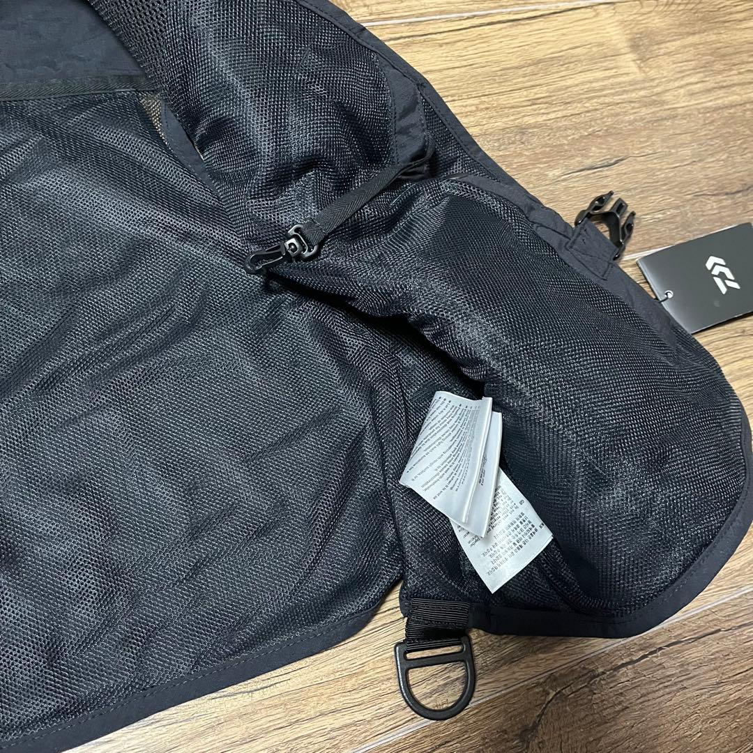 ダイワ DV-3423 フィッシングベスト ブラック S