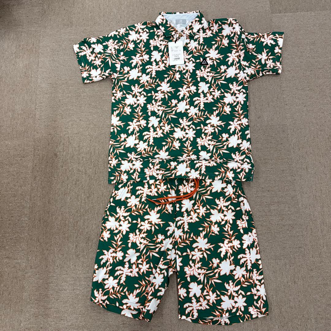 CPG GOLF セットアップ　シャツ　ハーフパンツ