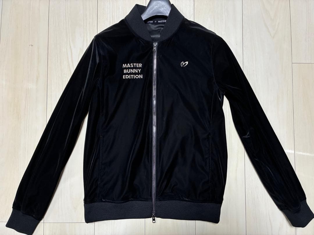 マスターバニー★ブラック　黒　ナイロン ジャケット ブルゾン 1 レディース