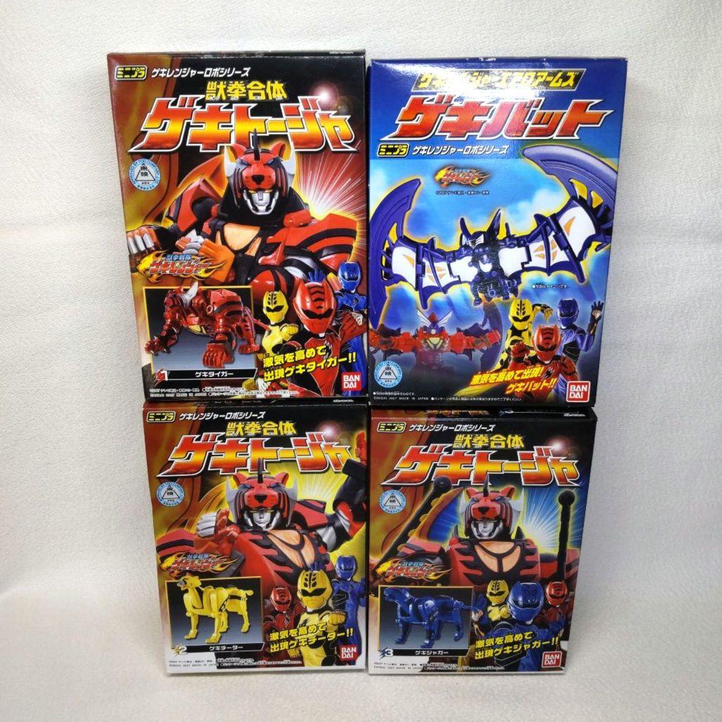 〈新品未組立て〉ミニプラ ゲキトージャ&ゲキバット ～獣拳戦隊ゲキレンジャー