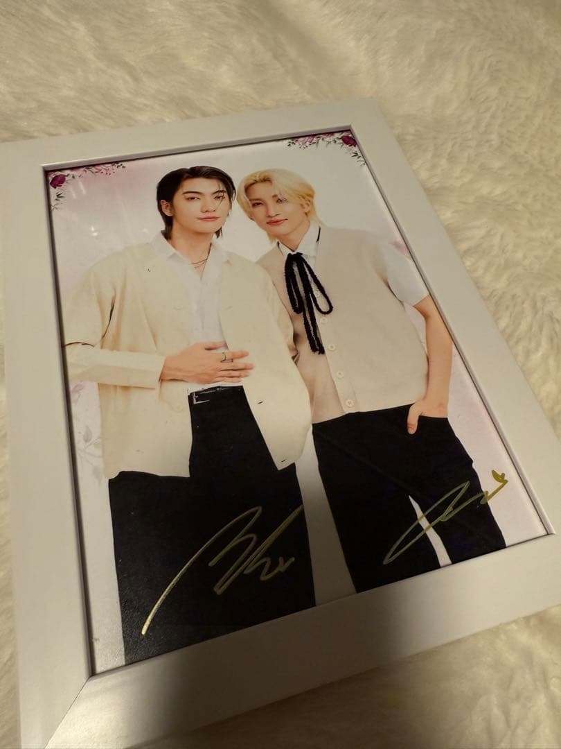 Boss Noeulサイン入りフォトフレーム