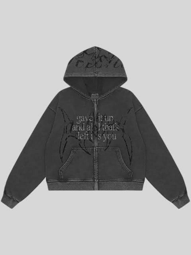Keshi Requiem HoodieフードジップパーカーS