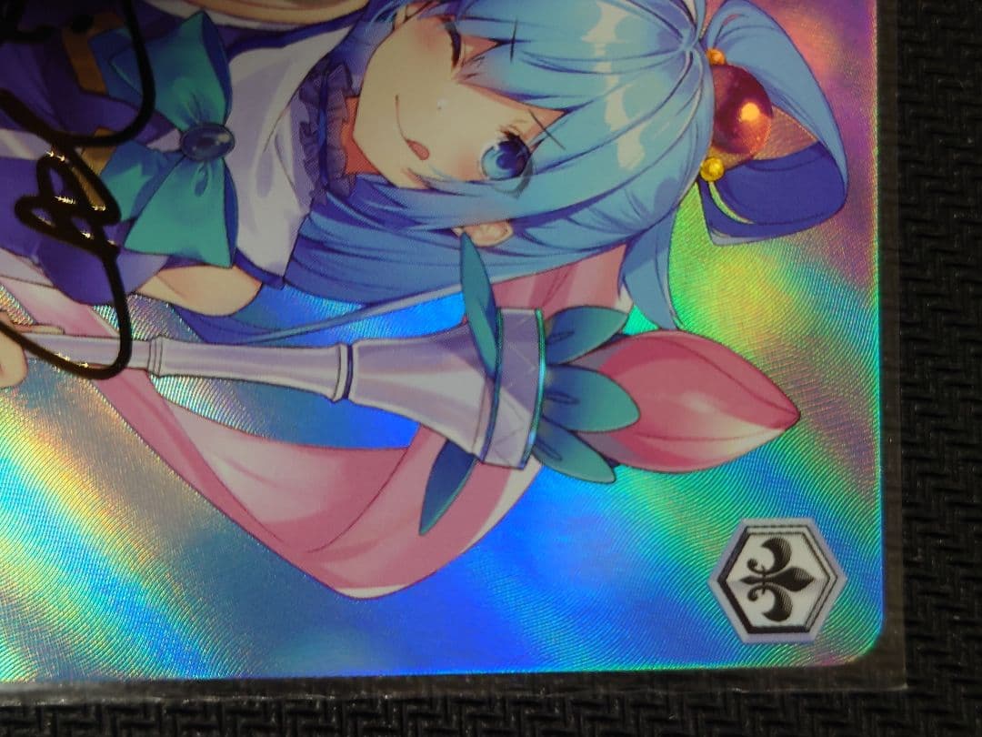 アークプリースト(駄女神) アクア sp 箔押しサイン w123-102