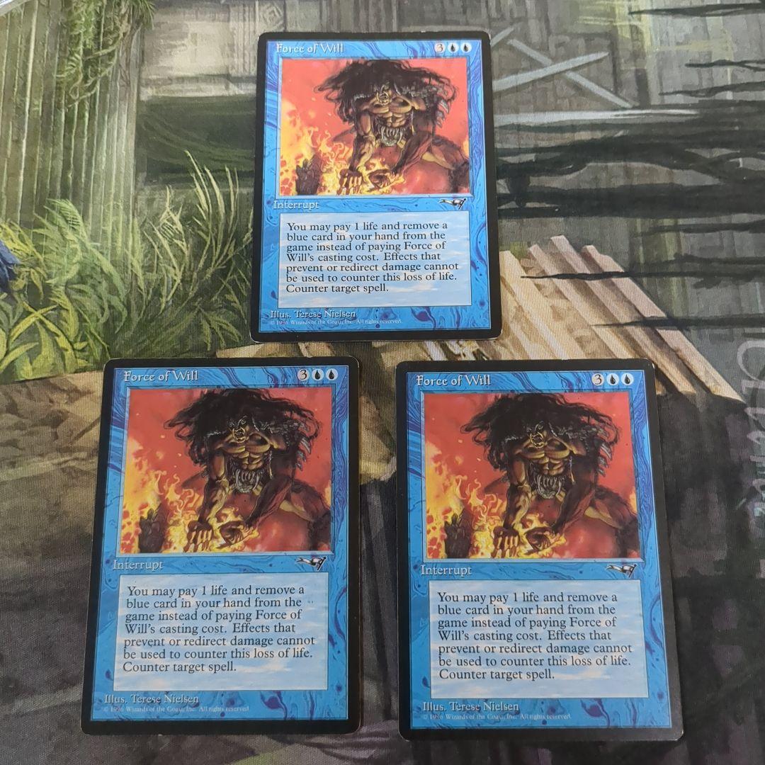 (ALL)Force of Will/意志の力　3枚