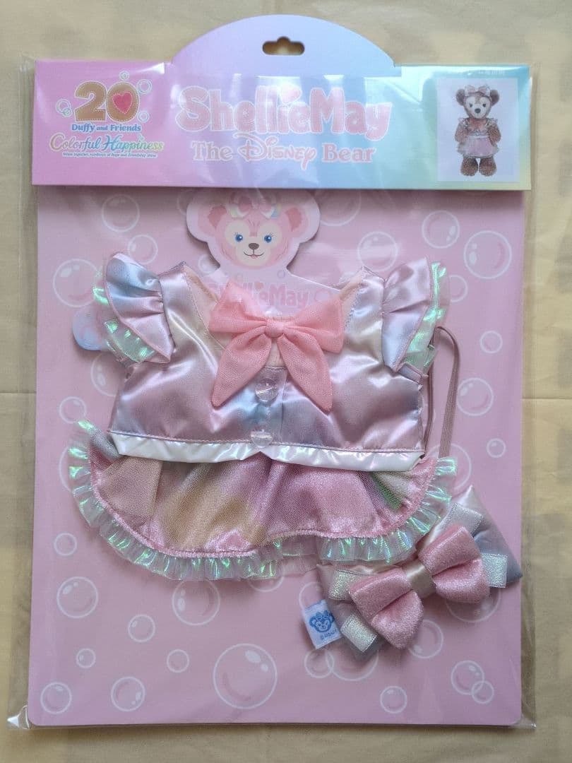 ダッフィー＆フレンズ　シェリーメイ　コスチューム　カラフルハピネス　20周年