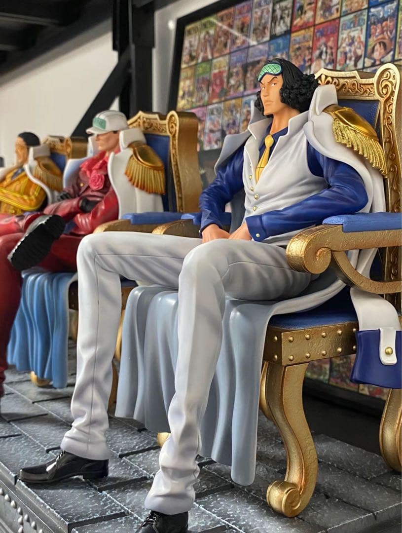 ワンピース 海軍本部三大将 赤犬 青雉 黄猿【2年前】フィギュア ガレージキット