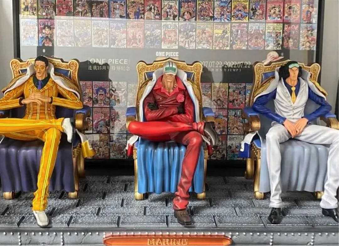 ワンピース 海軍本部三大将 赤犬 青雉 黄猿【2年前】フィギュア ガレージキット