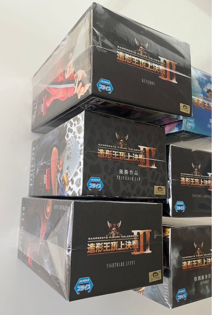 ONE PIECE フィギュア 造形王頂上決戦 III 未開封 6箱セット