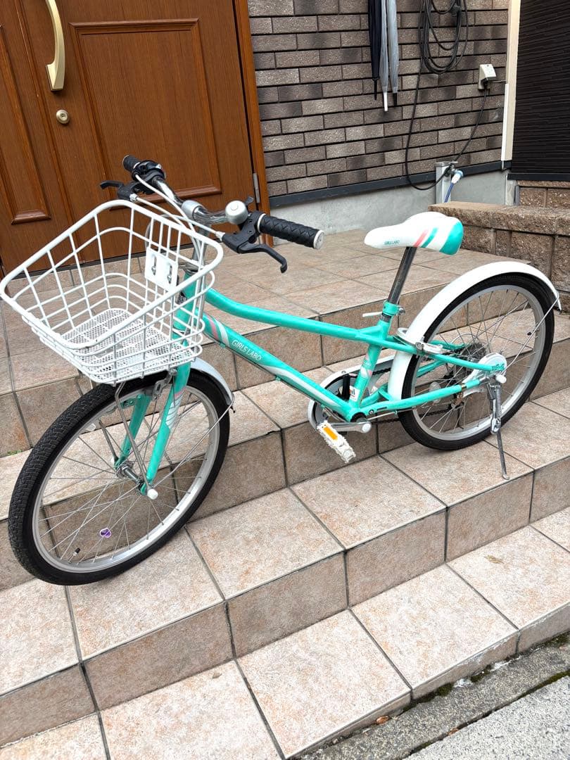 【京都 引取り限定】子供用の22インチ6段ギア付き