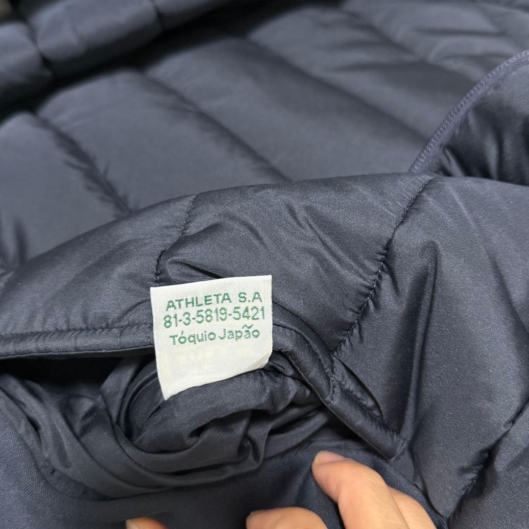 超美品 ATHLETA アスレタ サッカー アウター 中綿ウォームジャケット L