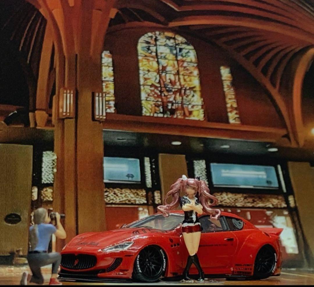 1/64 LBWK マセラティグランツーリスモ レッド　ラスト1台