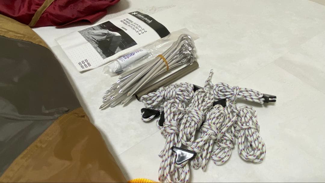 【使用回数1回】スノーピーク　ランドブリーズ4　SD-604