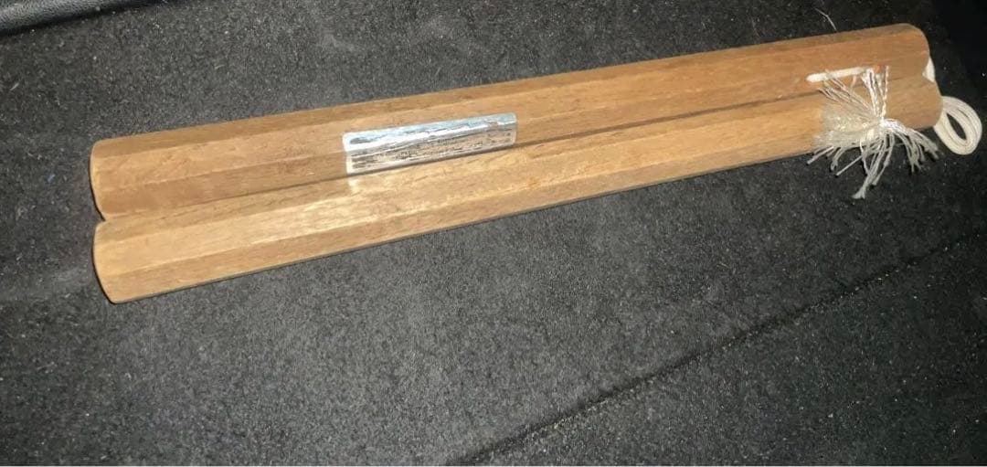 激レア 希少 40年前 木製 ヌンチャクNo5 全日本空手道連盟