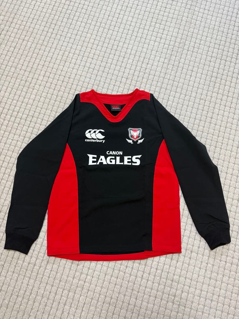 【激レア】カンタベリー 横浜キヤノンイーグルス ヤッケ ピステ プルオーバー L