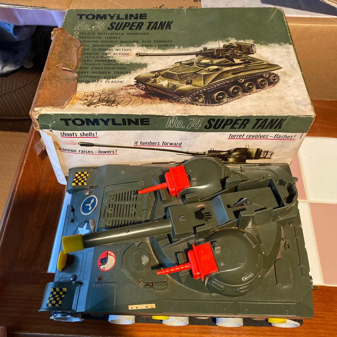TOMYLINE No.74 SUPER TANK 発射機能付き