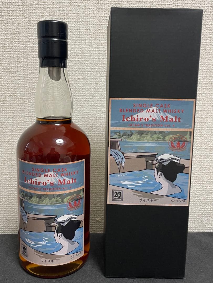 イチローズモルト 秩父 スリーリバーズ 20周年記念 ミズナラホグズヘッド