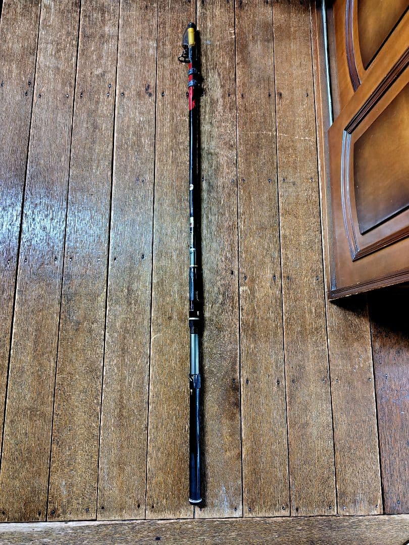 Kenページ 磯竿 がまかつ がま磯 xo 3-53 遠投 赤黒ツートン