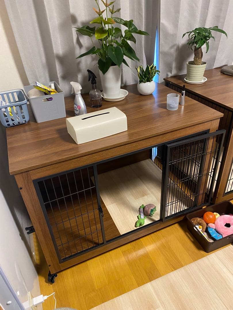 大型犬・中型犬・小型犬用木製ケージ