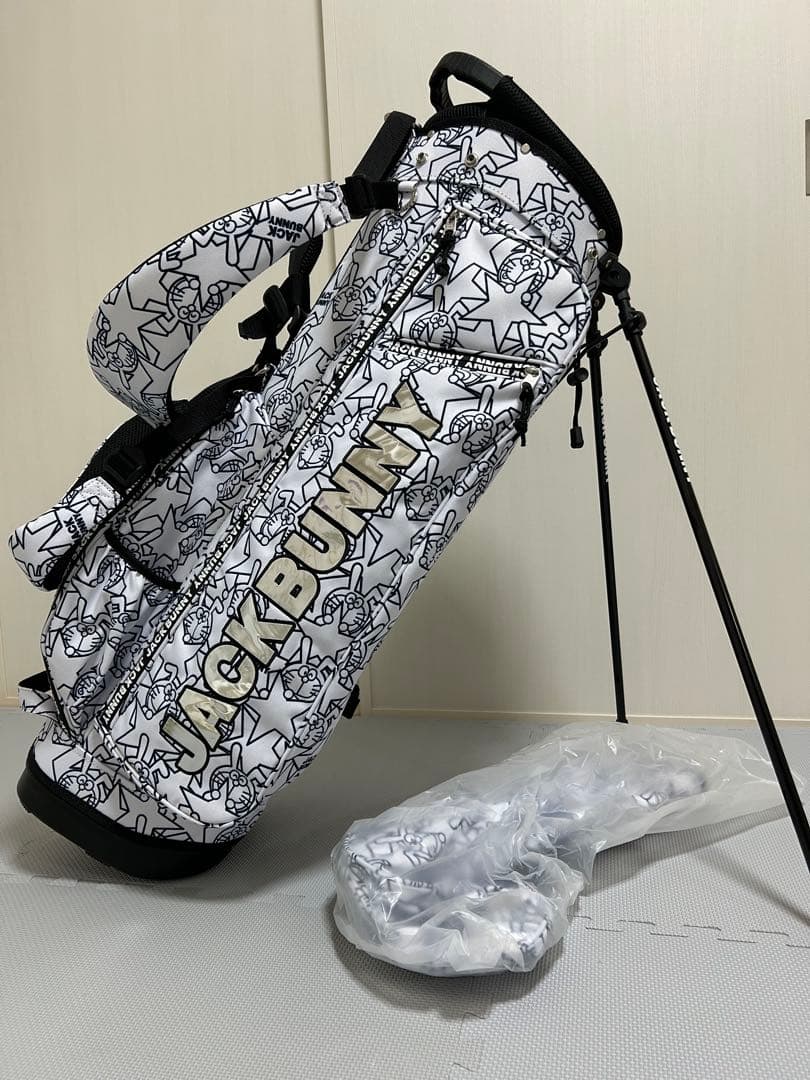美品　JACK BUNNY ドラえもん　ゴルフバッグ　スタンド　キャディバッグ