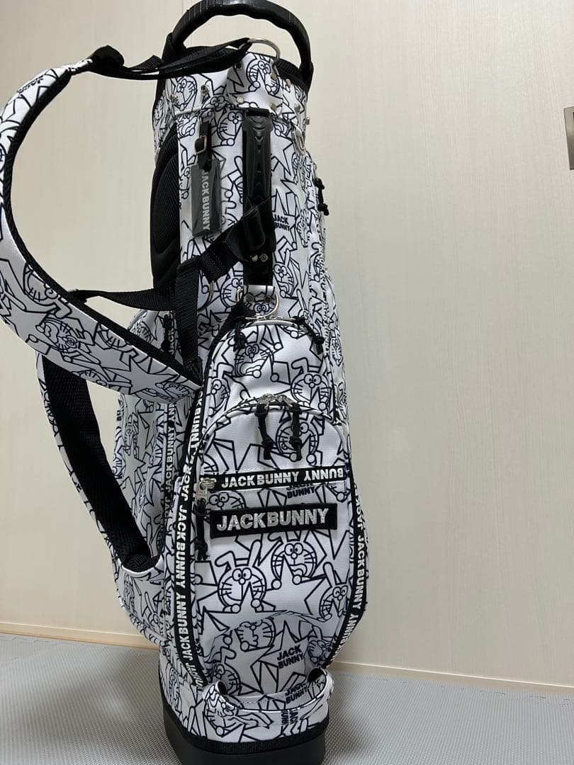 美品　JACK BUNNY ドラえもん　ゴルフバッグ　スタンド　キャディバッグ