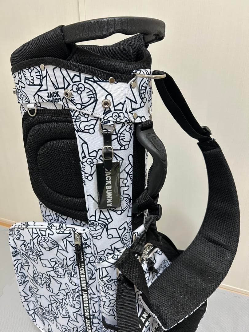 美品　JACK BUNNY ドラえもん　ゴルフバッグ　スタンド　キャディバッグ