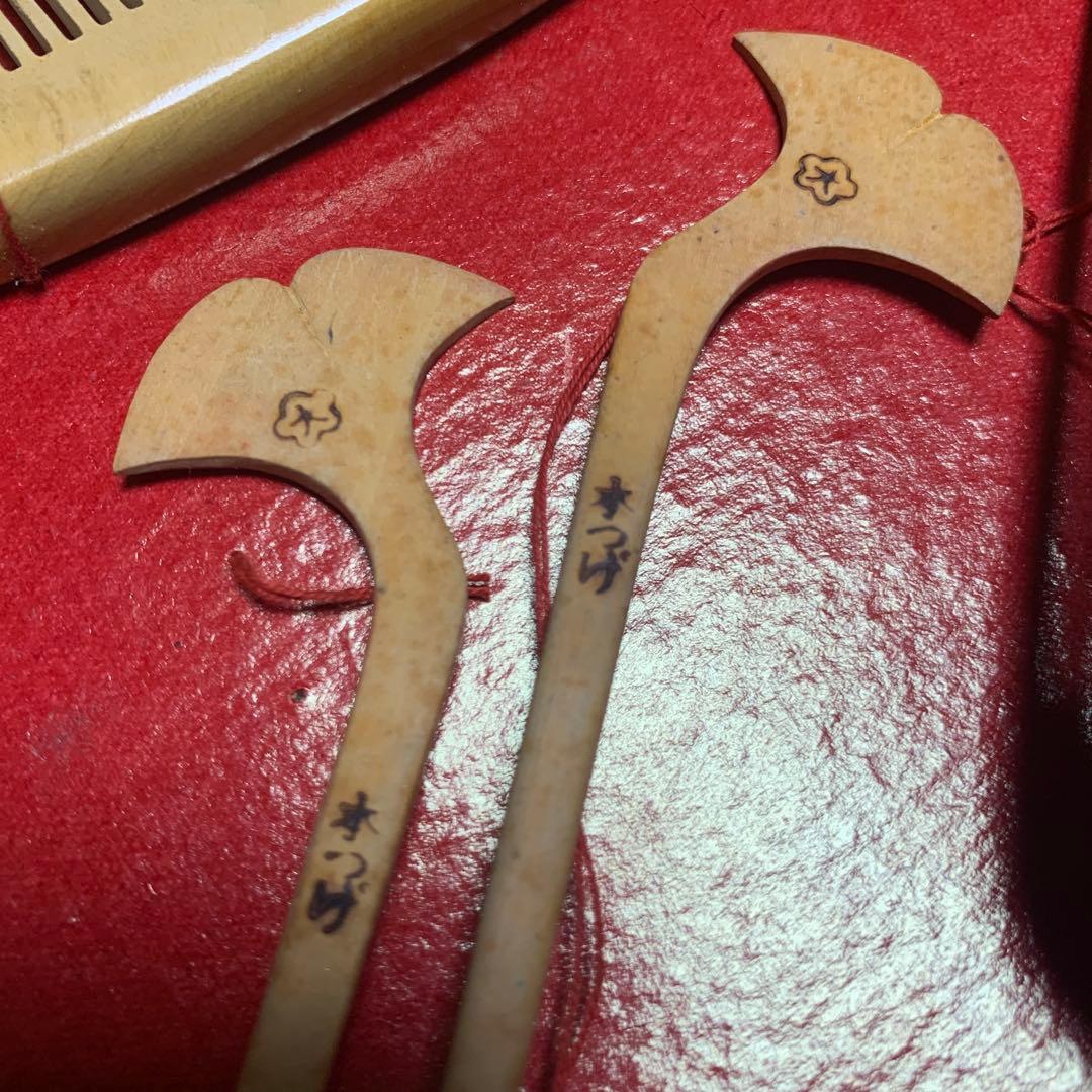 本つげ　つげ櫛　本つげ櫛色々　8本　当時物　アンティーク櫛　ヴィンテージ