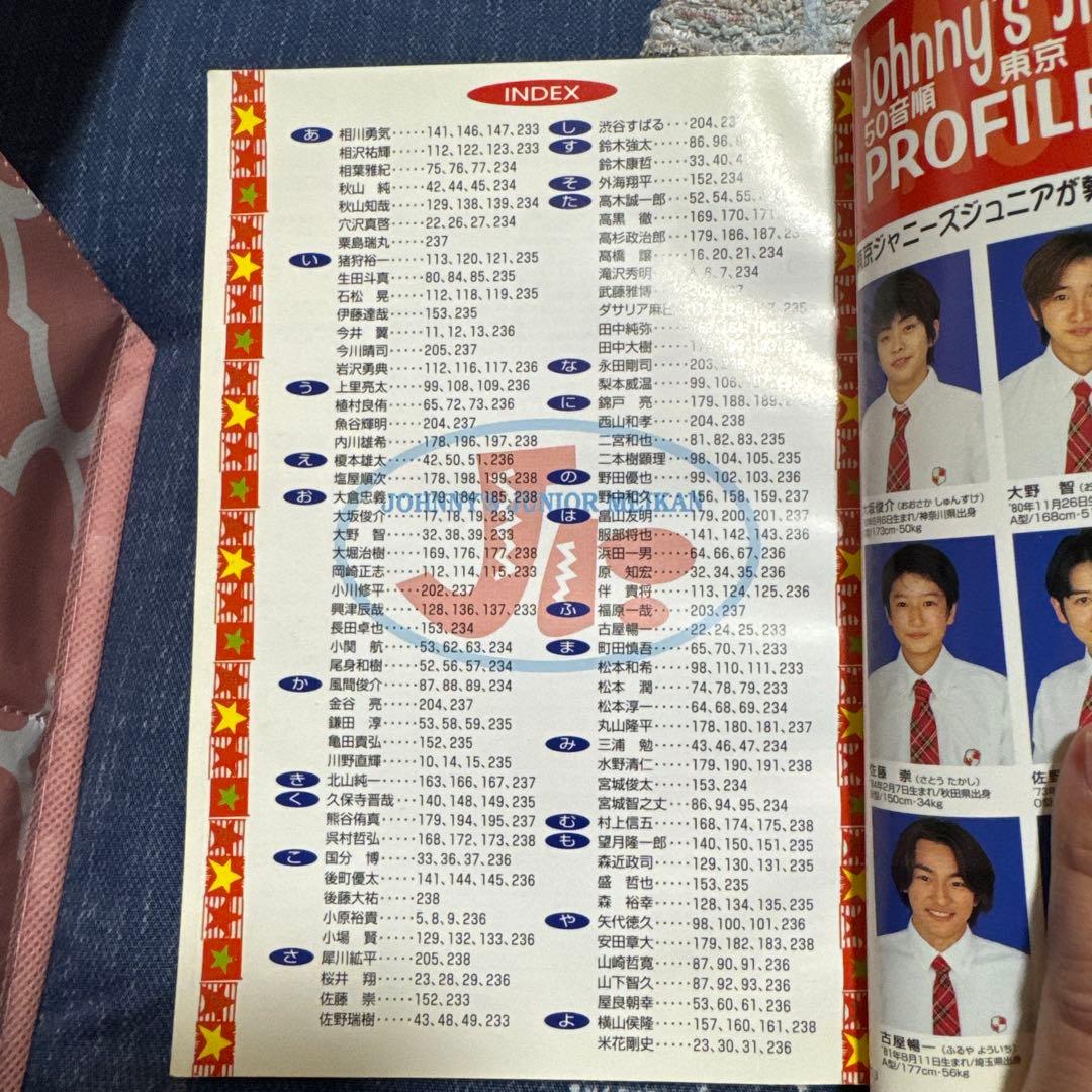 値下♡激レア！1997ジャニーズJr.名鑑 タキツバ.嵐.スーパーエイトなど