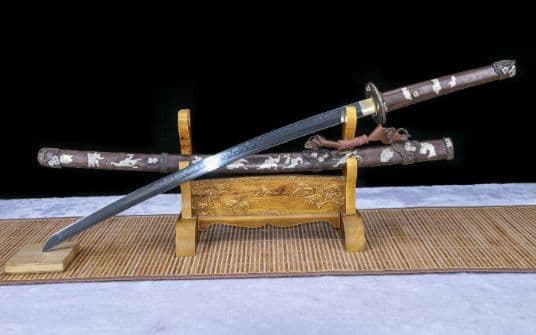 特注 居合刀 【一文字太刀】 美品 復刻刀 限定 模造刀  模擬刀 刀剣