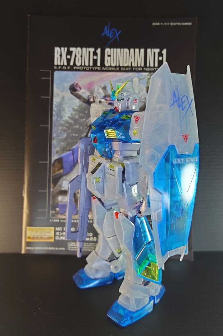 RX-78NT-1 GUNDAM NT-1 クリアカラー　完成品