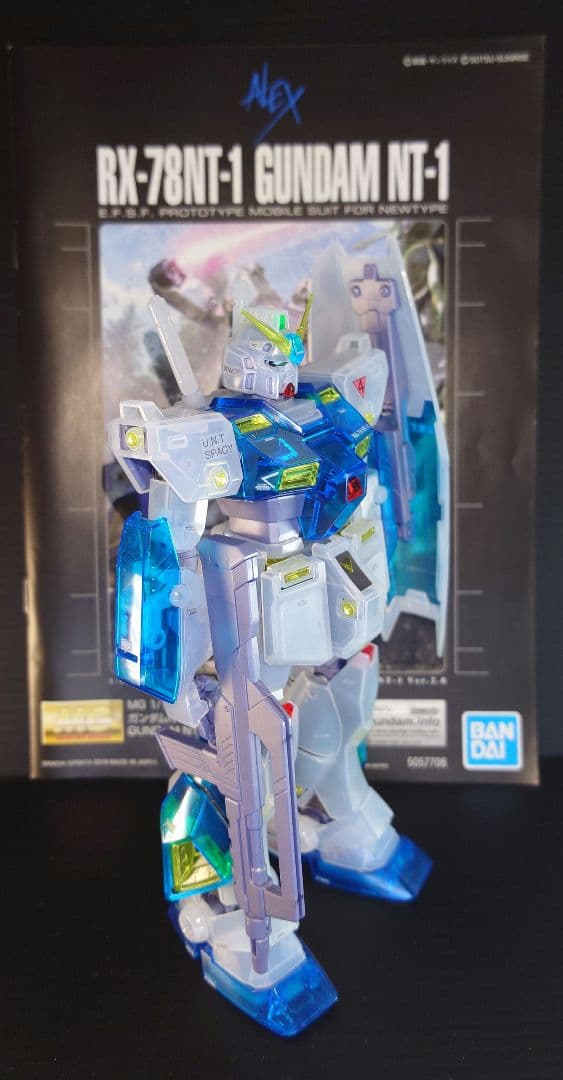 RX-78NT-1 GUNDAM NT-1 クリアカラー　完成品
