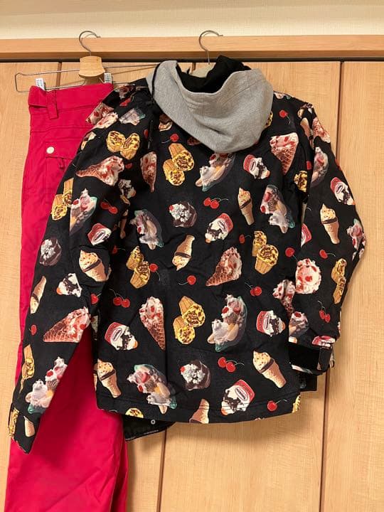 【Mサイズ】レディーススノボーウェア３点セット