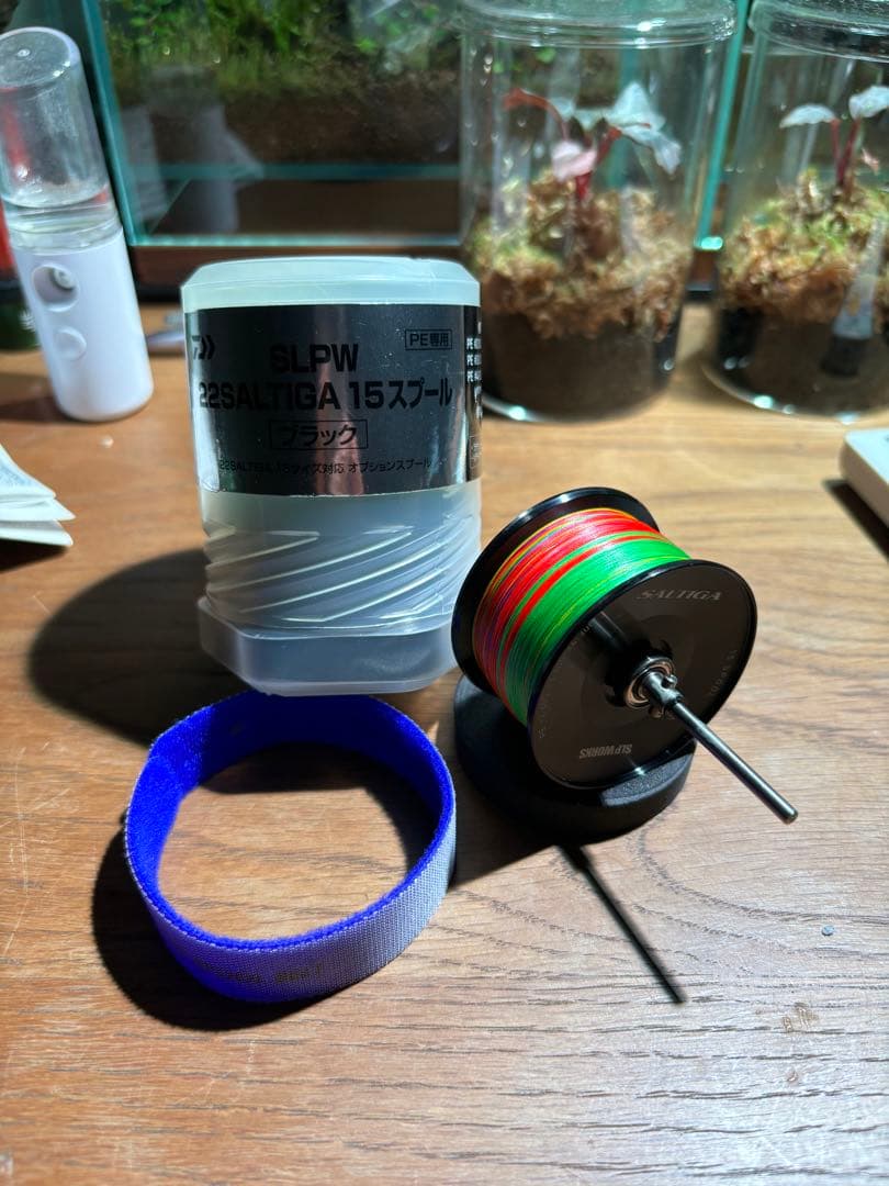 22SALTIIGA 15スプール PE1.5 300m