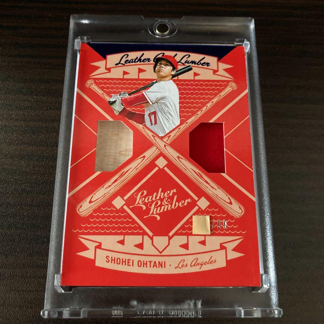 大谷翔平 実使用バット&ジャージカード