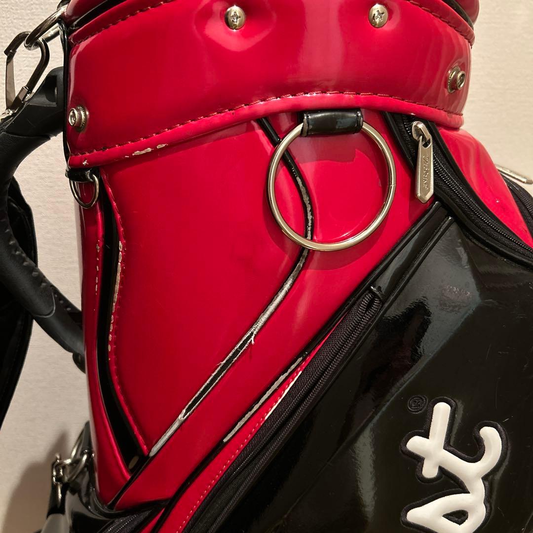 Titleist ゴルフバッグ 黒/赤