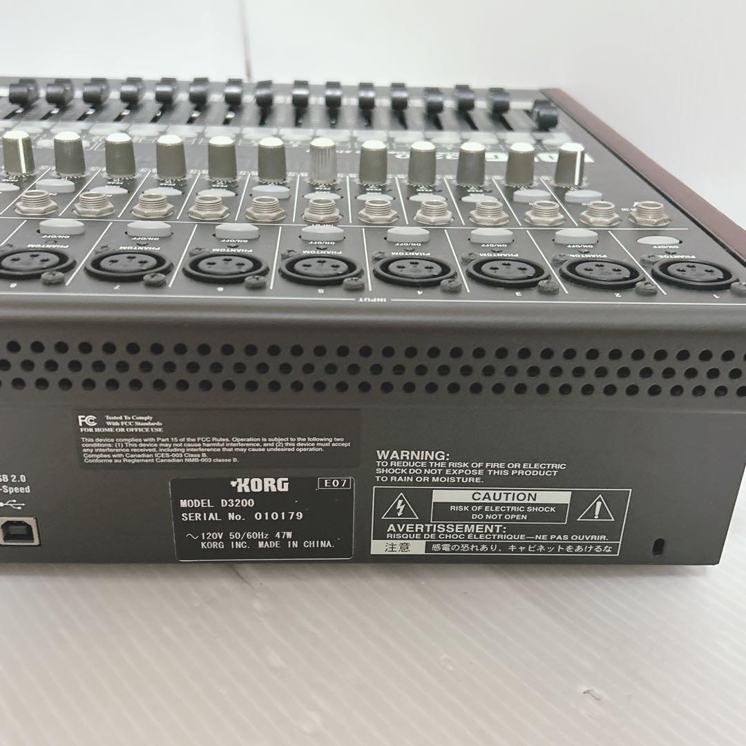 【ジャンク】　通電OK KORG D3200 MTR パーツ取り