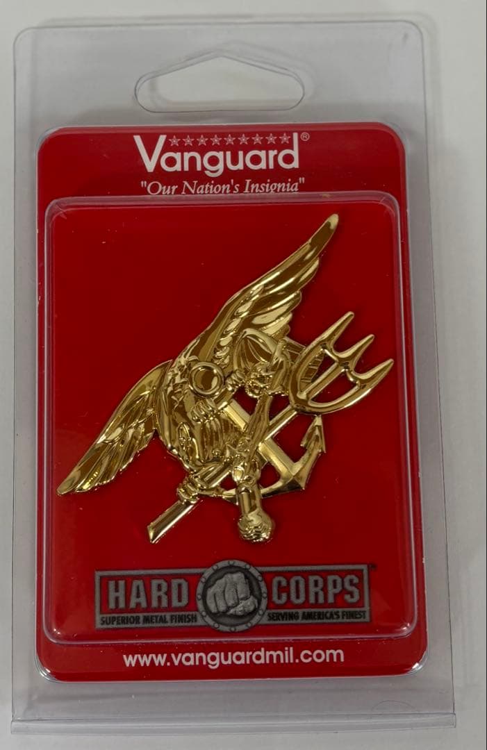 【正規品　未開封】ヴァンガード 米海軍ネイビーシールズバッジ