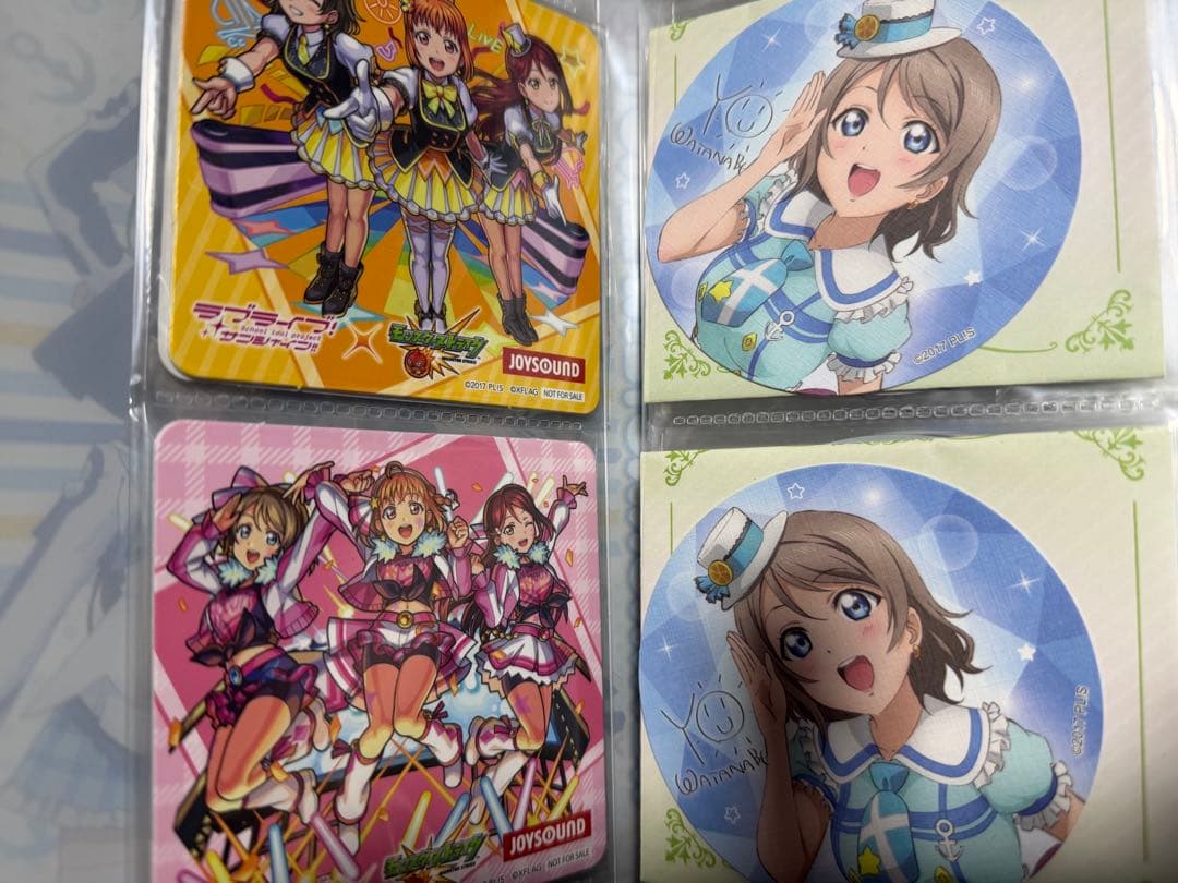 ラブライブ 渡辺曜 コースター 510枚 沼津 gigo 海外　Aqours