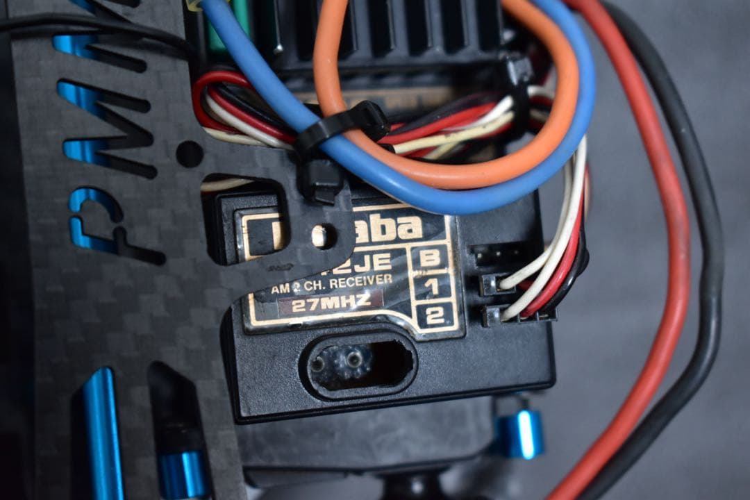 PMM TT-02用 フルカーボン＆アルミシャーシ タミヤ メカ付き ラジコン