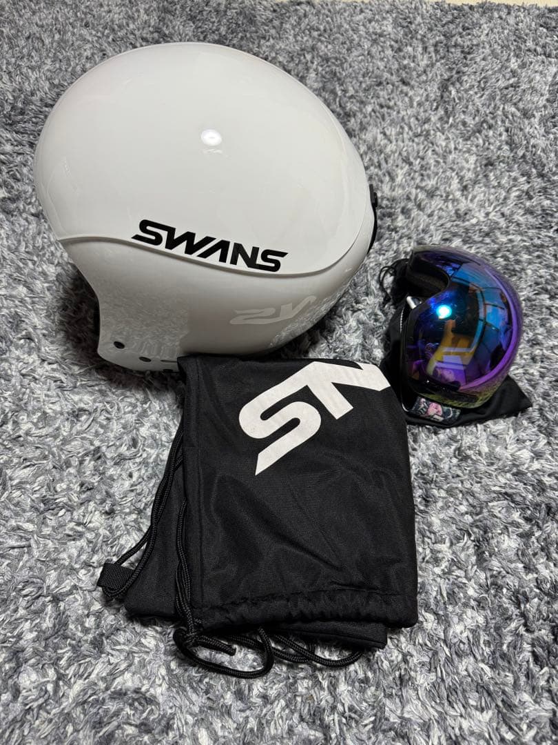 SWANSヘルメット　❗️最終値下げ❗️