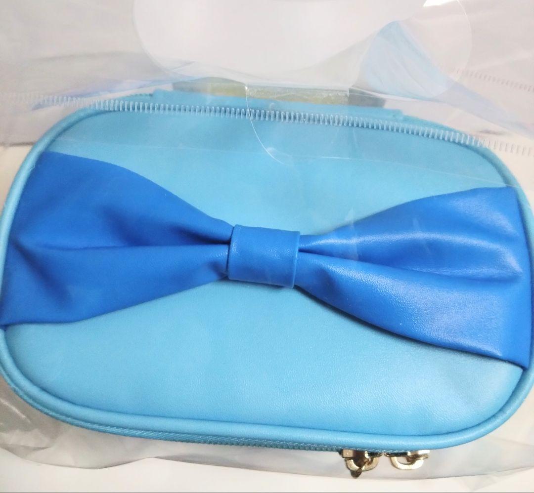 タルティンブーケ ニットバッグ ミルクイチゴ オードリーバニティポーチ