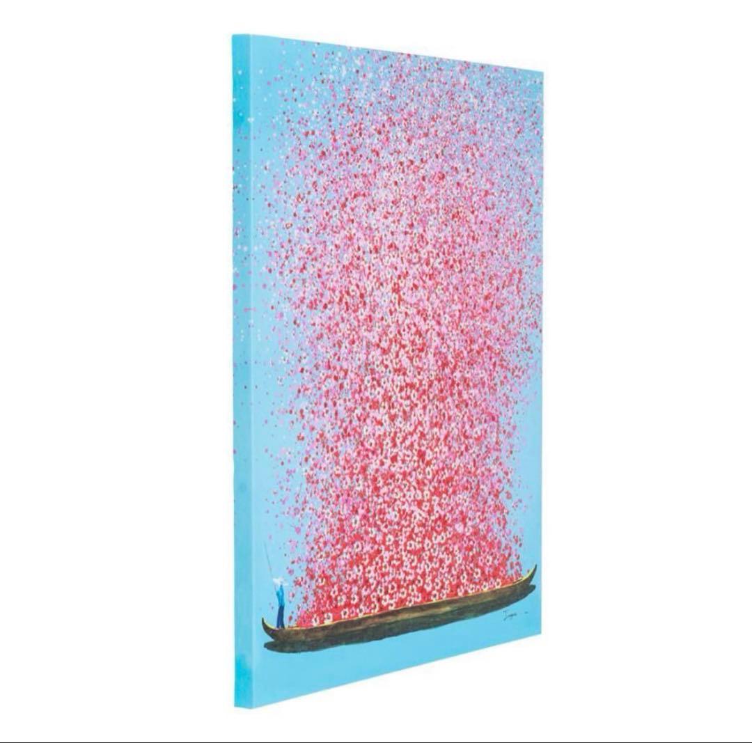 KARE タッチドピクチャー フラワーボート 100x80cm