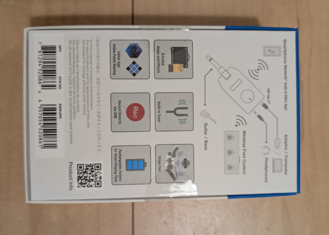 BOSS Katana-Go ギター用ヘッドホンアンプ 箱あり